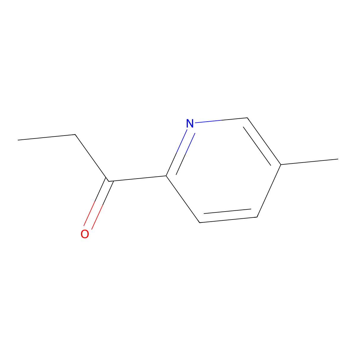1-(5-Methylpyridin-2-yl)propan-1-one molecular structure, CAS 1563017-62-8