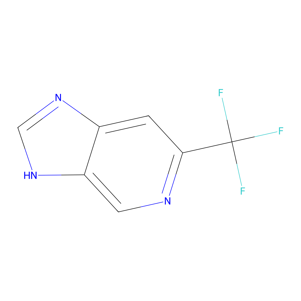 6-(Trifluoromethyl)-3h-imidazo[4,5-c]pyridine molecular structure, CAS 156335-71-6