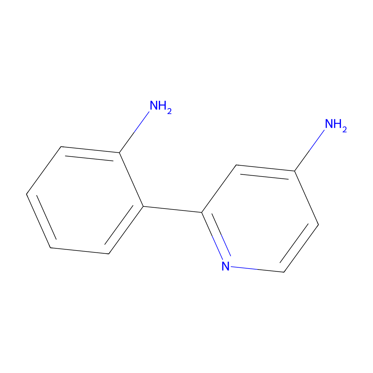 4-Amino-2-(2-aminophenyl)pyridine molecular structure, CAS 1563530-19-7