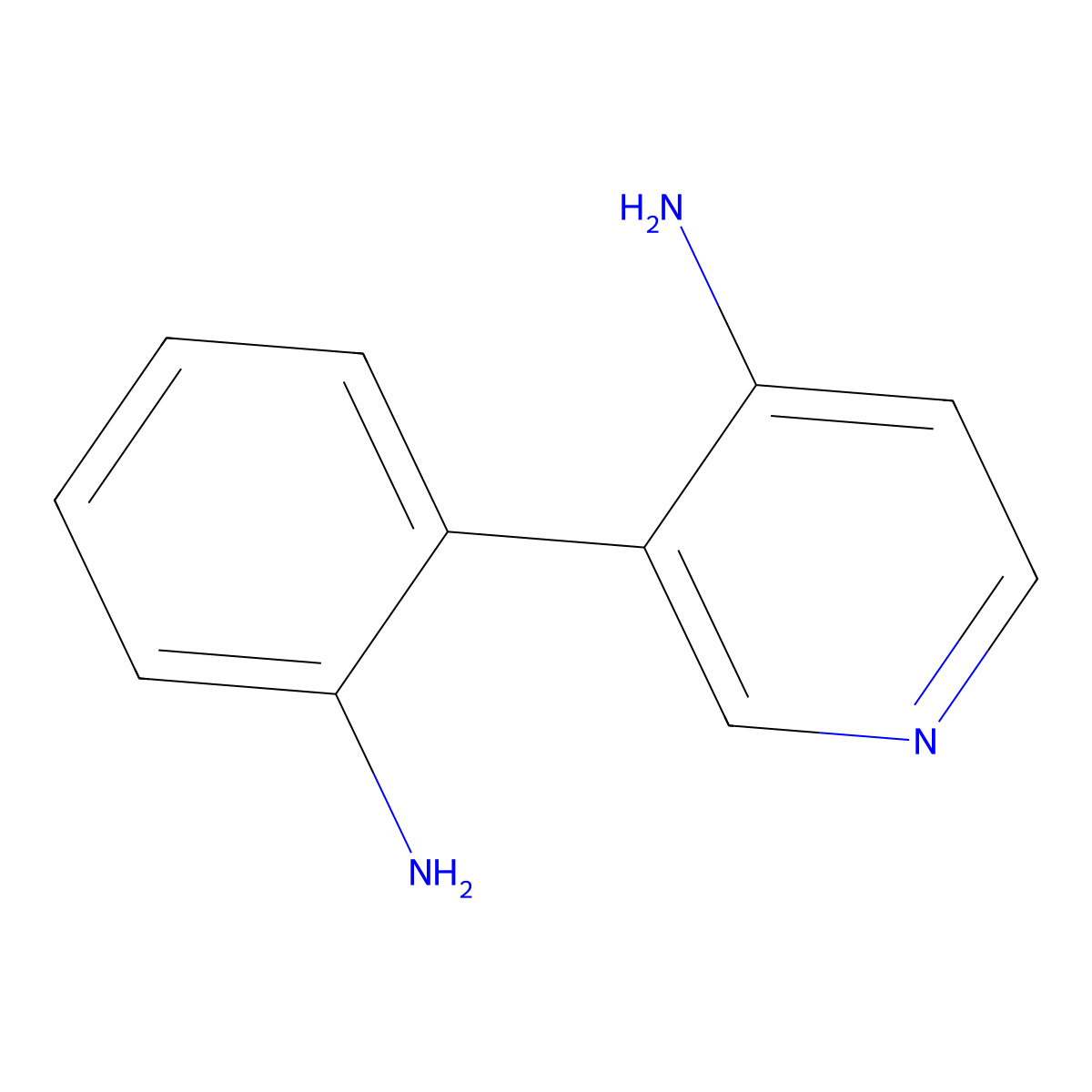 3-(2-Aminophenyl)pyridin-4-amine molecular structure, CAS 1563530-78-8