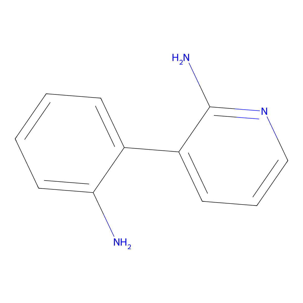 3-(2-Aminophenyl)pyridin-2-amine molecular structure, CAS 1563531-33-8