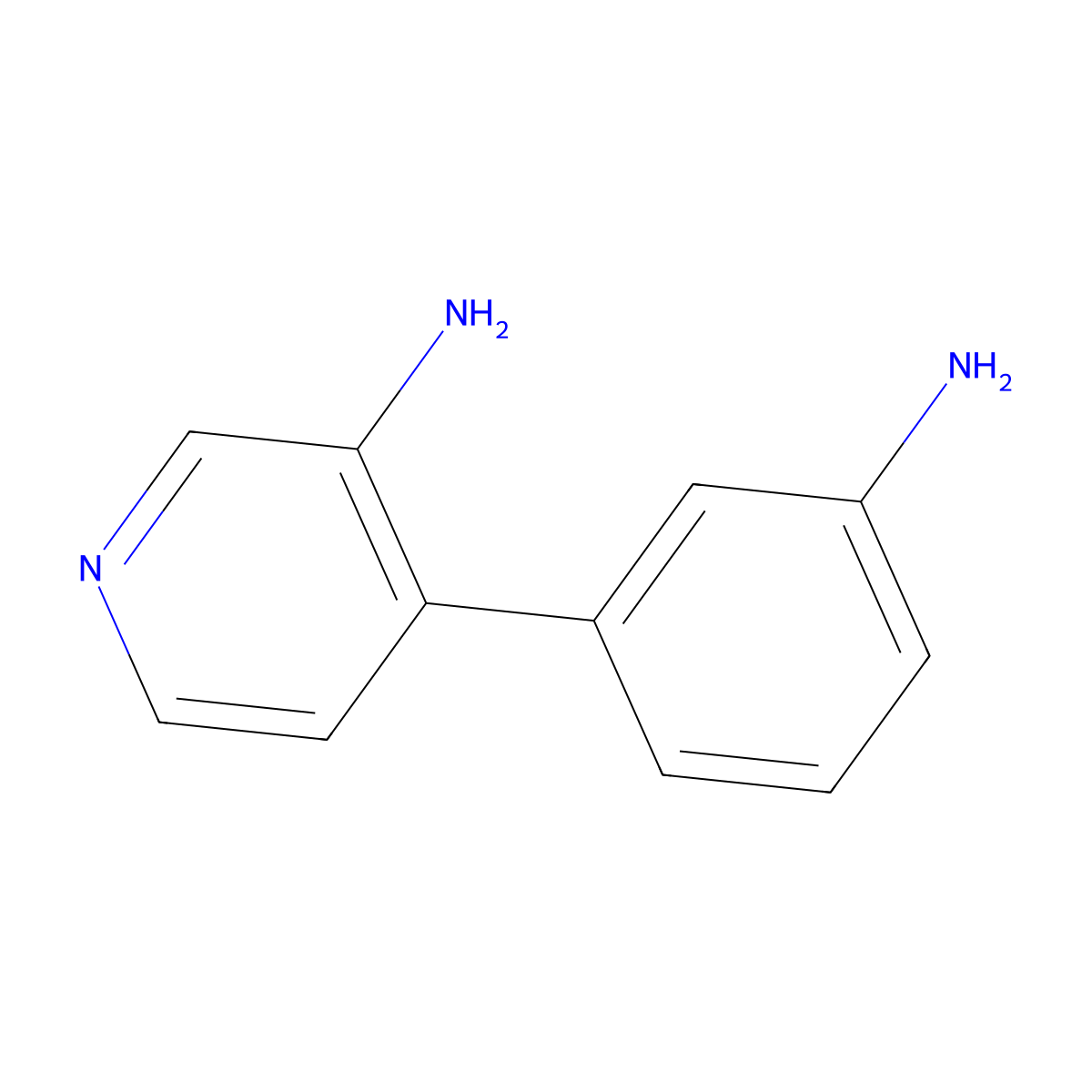 4-(3-Aminophenyl)pyridin-3-amine molecular structure, CAS 1563531-72-5