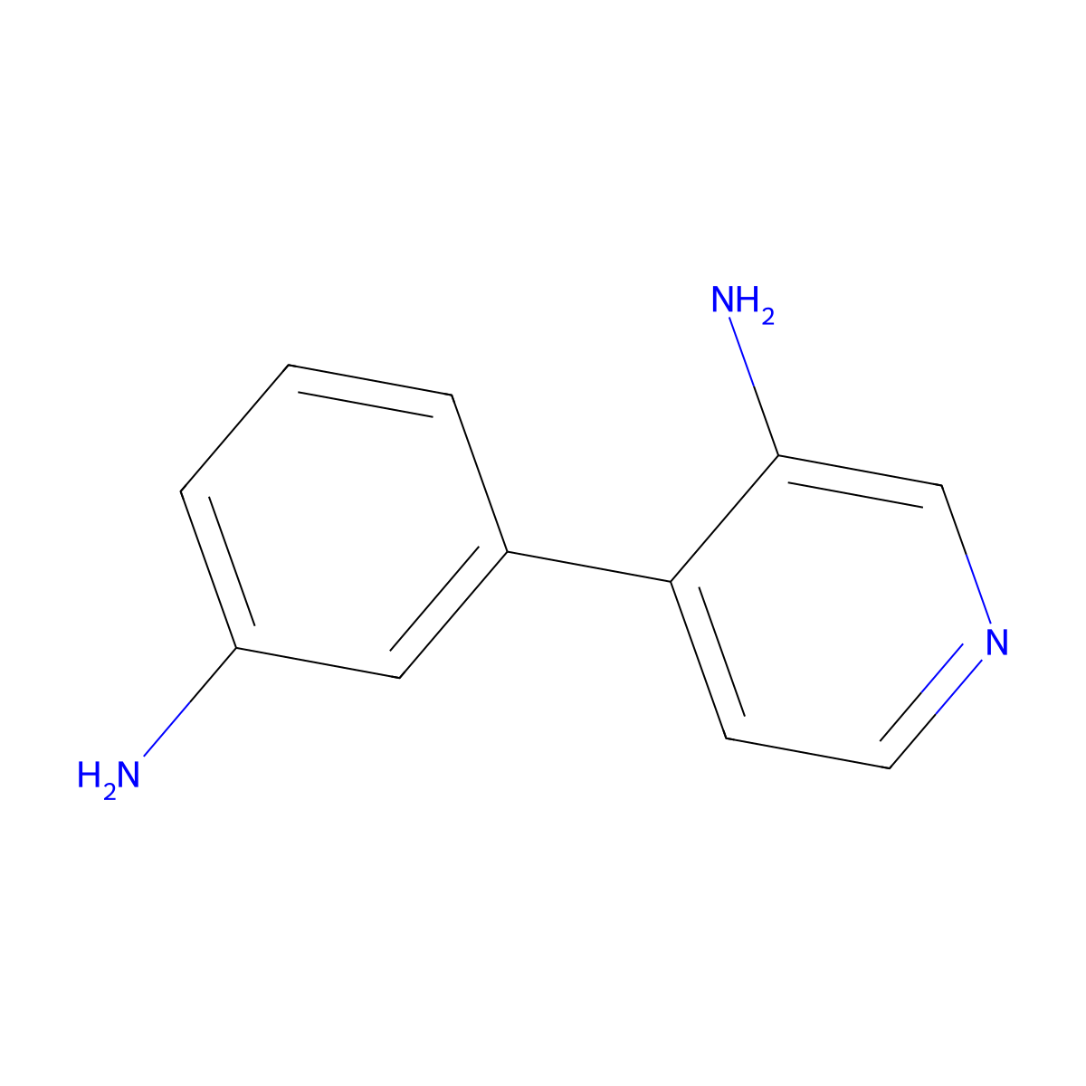 4-(3-Aminophenyl)pyridin-3-amine molecular structure, CAS 1563531-72-5