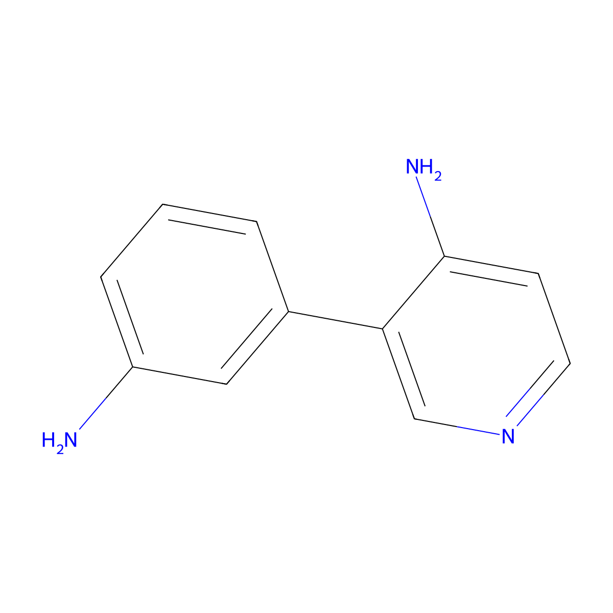 3-(3-Aminophenyl)pyridin-4-amine molecular structure, CAS 1563532-63-7