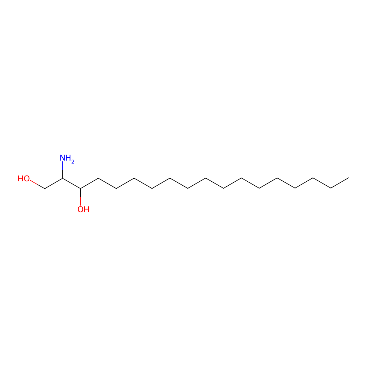Safingol molecular structure, CAS 15639-50-6
