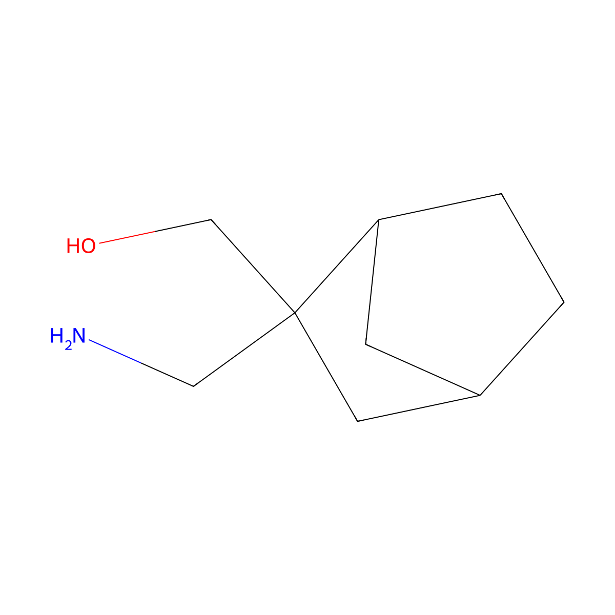 [2-(Aminomethyl)bicyclo[2.2.1]heptan-2-YL]methanol molecular structure, CAS 1564664-84-1