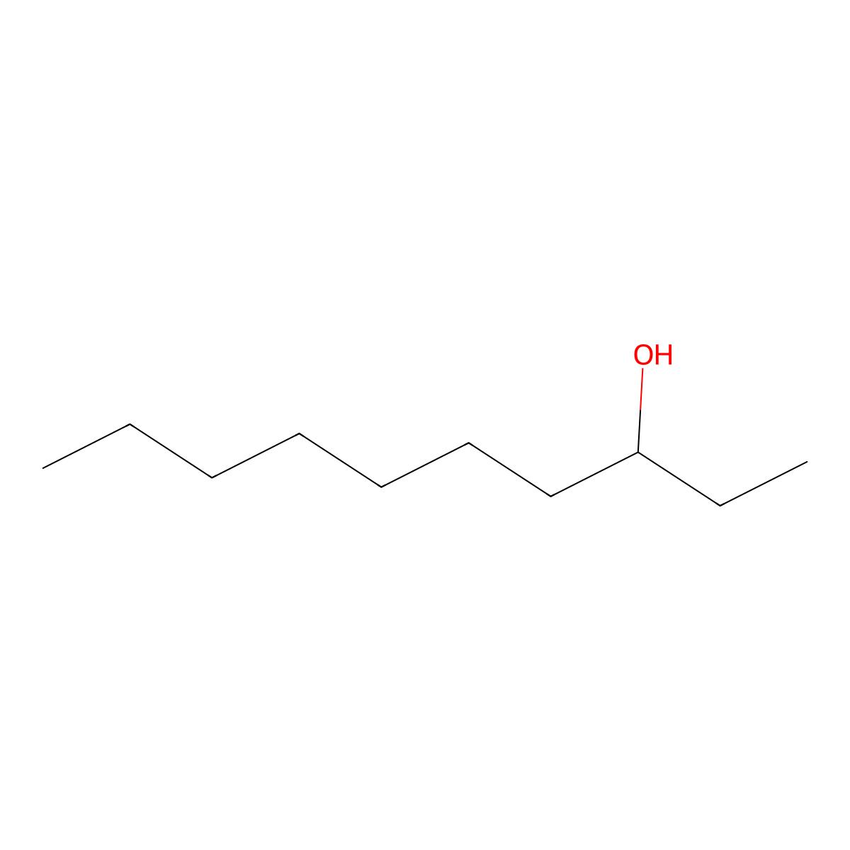 3-Decanol molecular structure, CAS 1565-81-7