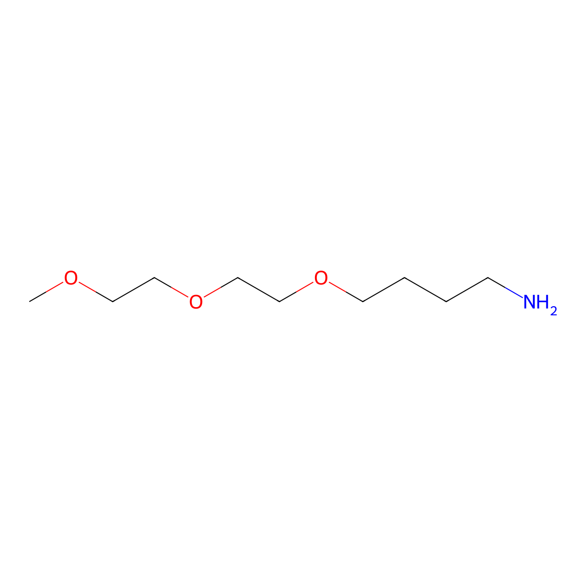 1-[2-(4-Aminobutoxy)ethoxy]-2-methoxyethane molecular structure, CAS 1565070-82-7