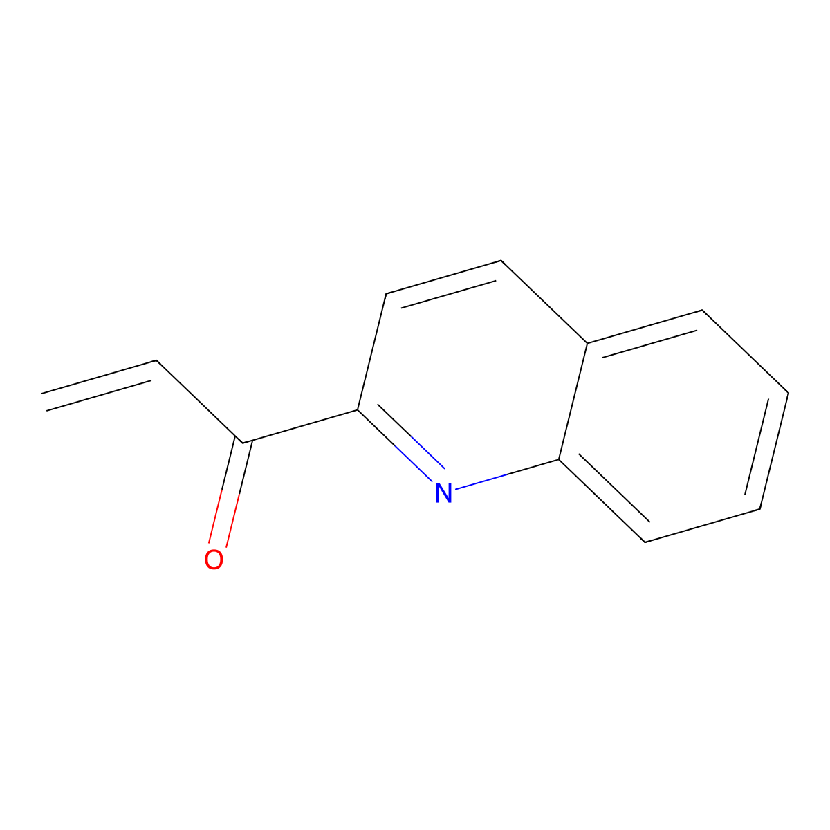 1-(Quinolin-2-yl)prop-2-en-1-one molecular structure, CAS 1565107-05-2