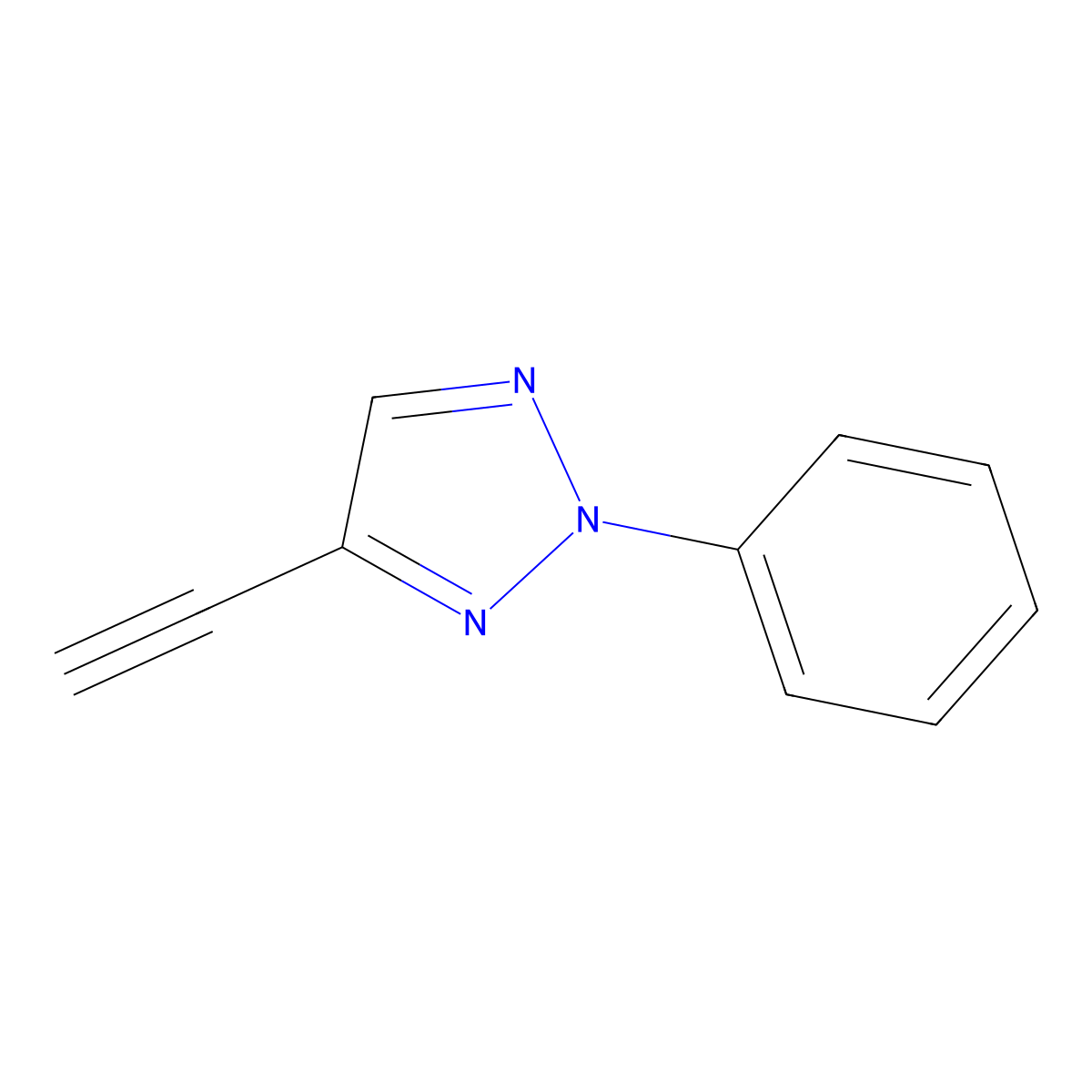 4-Ethynyl-2-phenyl-2h-1,2,3-triazole molecular structure, CAS 1565317-13-6