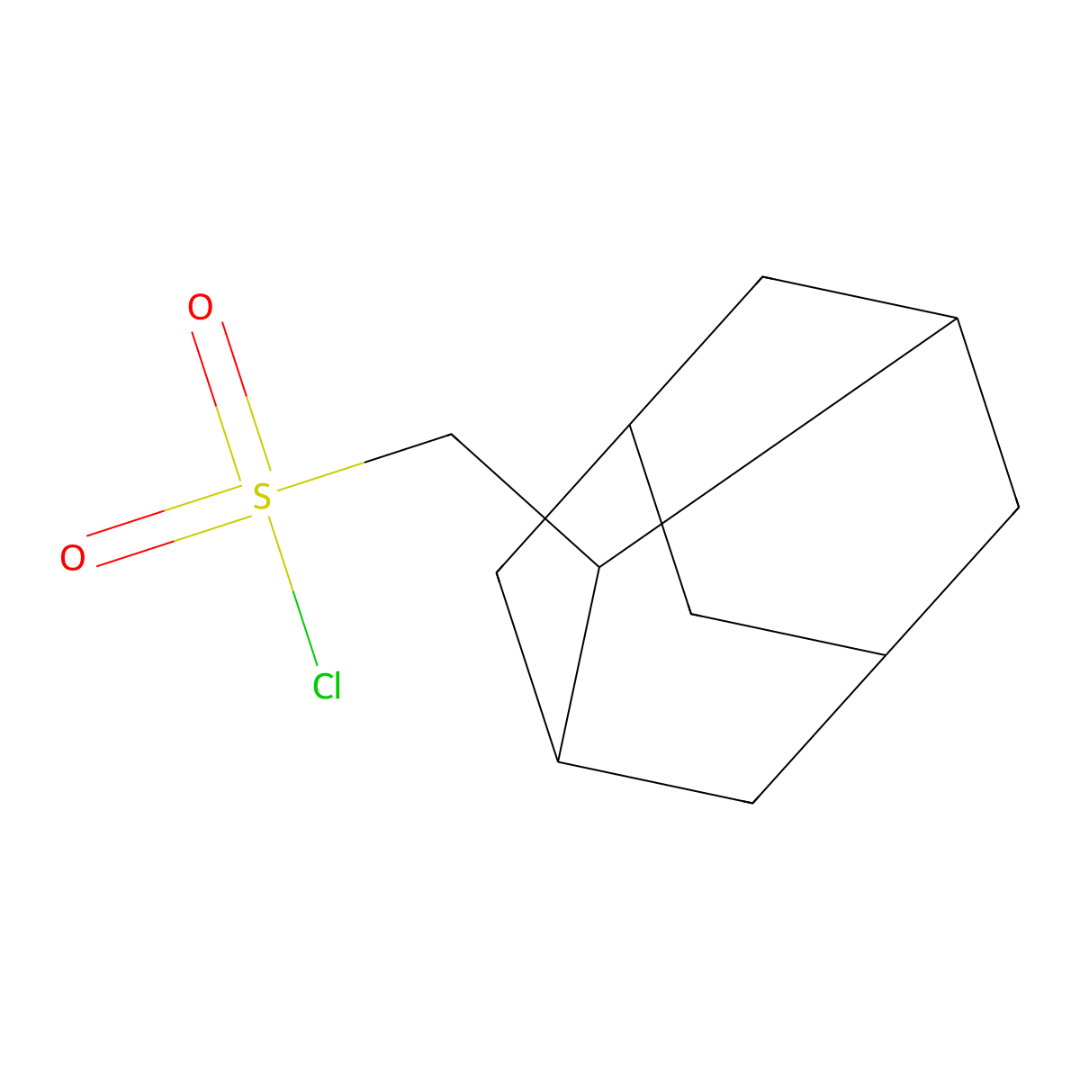 (Adamantan-2-yl)methanesulfonyl chloride molecular structure, CAS 1565427-96-4