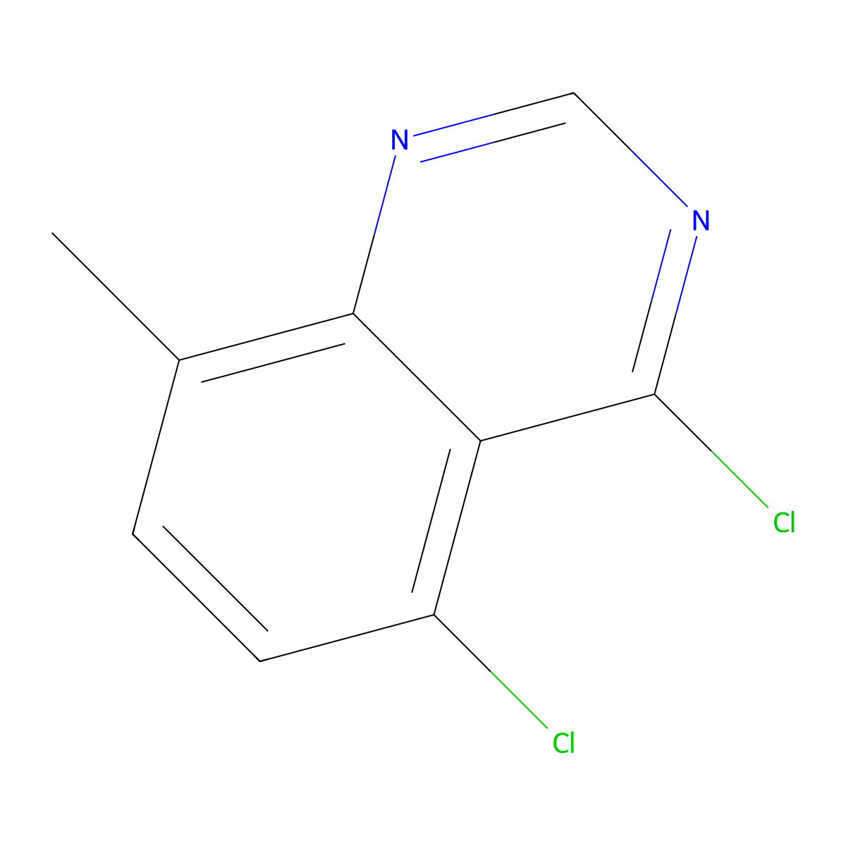 4,5-Dichloro-8-methylquinazoline molecular structure, CAS 1565668-16-7