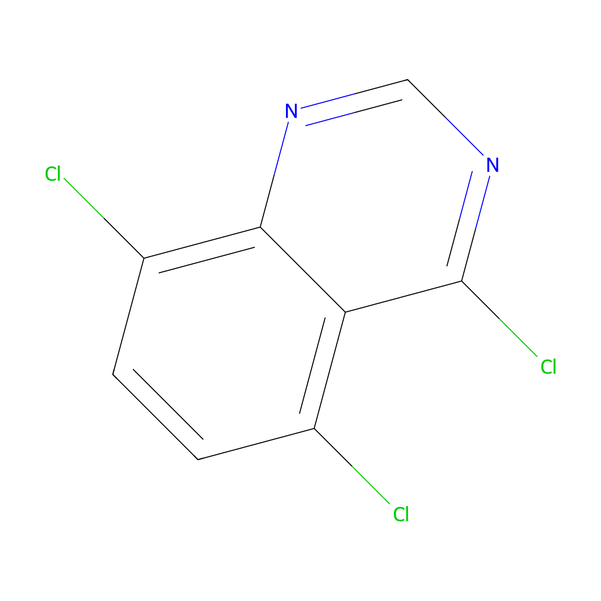 4,5,8-Trichloroquinazoline molecular structure, CAS 1565844-23-6
