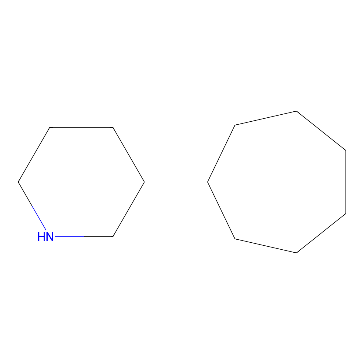 3-Cycloheptylpiperidine molecular structure, CAS 1566325-54-9
