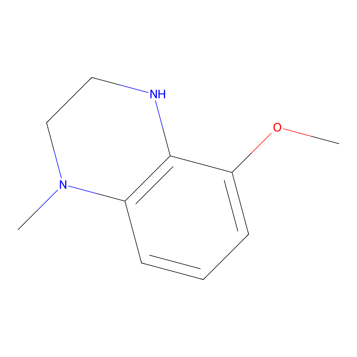 5-Methoxy-1-methyl-1,2,3,4-tetrahydroquinoxaline molecular structure, CAS 1566378-62-8