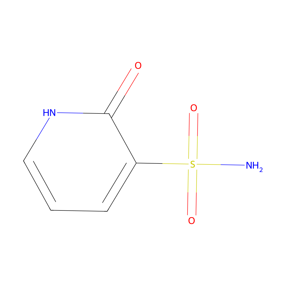 2-Hydroxypyridine-3-sulfonamide molecular structure, CAS 1566403-08-4