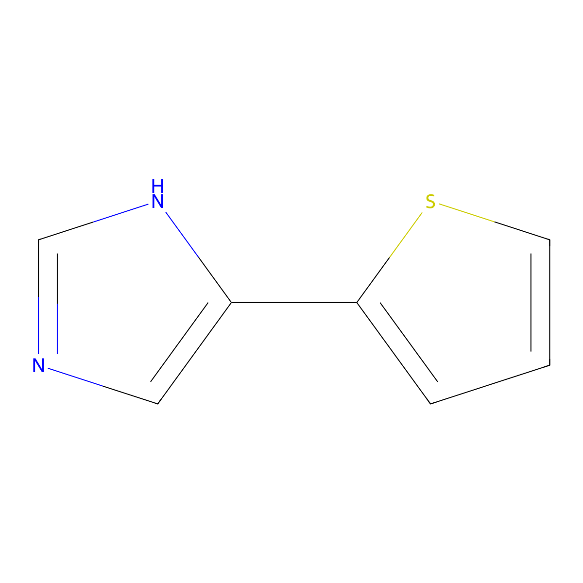 4-(2-Thienyl)-1H-imidazole molecular structure, CAS 156647-28-8
