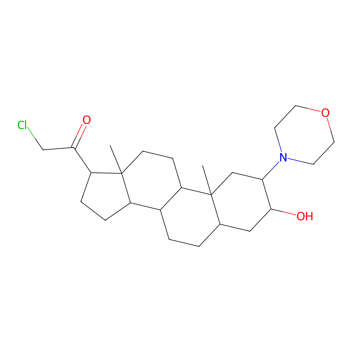 Org 20599 molecular structure, CAS 156685-94-8