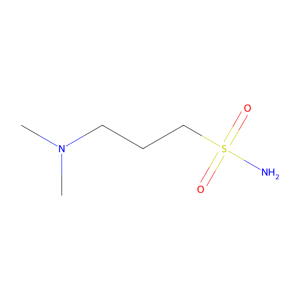 3-(Dimethylamino)propane-1-sulfonamide molecular structure, CAS 1566869-39-3
