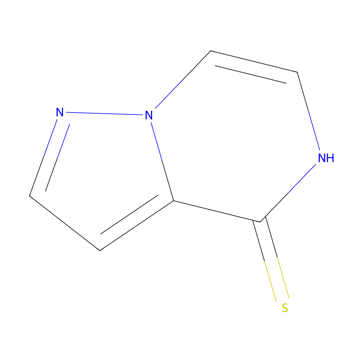 Pyrazolo[1,5-a]pyrazine-4-thiol molecular structure, CAS 1566883-97-3