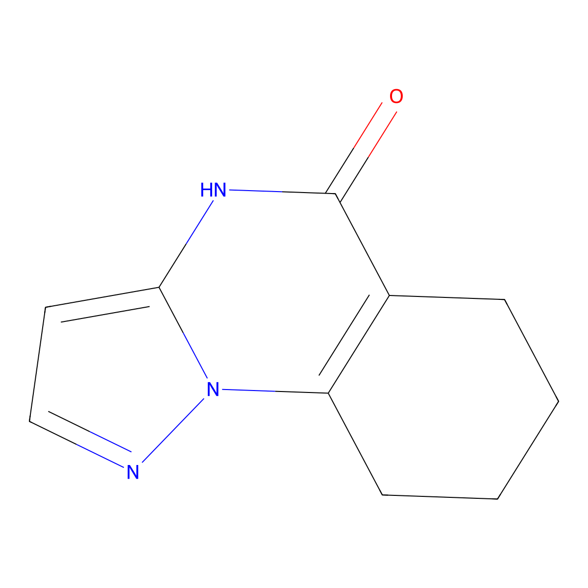 4H,5H,6H,7H,8H,9H-Pyrazolo[1,5-a]quinazolin-5-one molecular structure, CAS 1566925-88-9