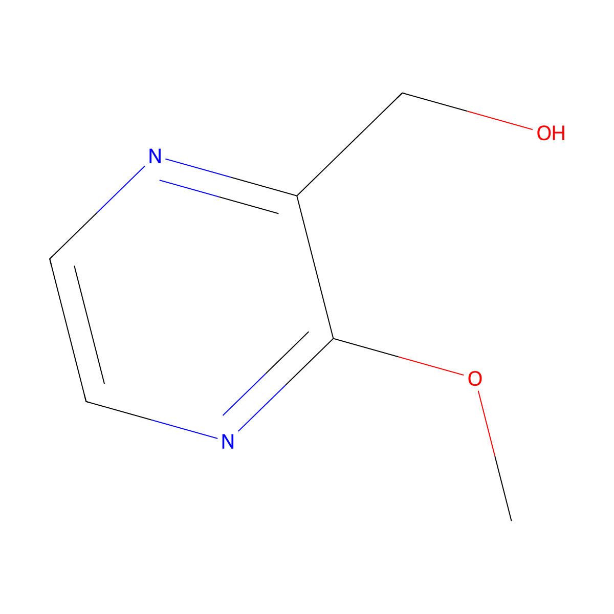 (3-Methoxypyrazin-2-yl)methanol molecular structure, CAS 1567065-08-0