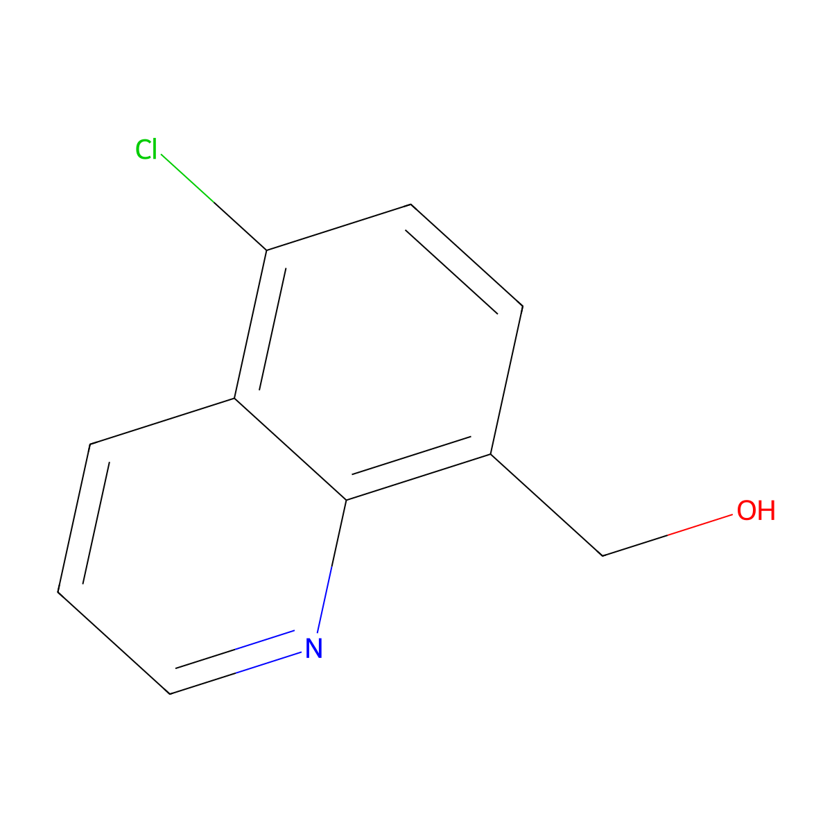 (5-Chloroquinolin-8-yl)methanol molecular structure, CAS 1567077-18-2