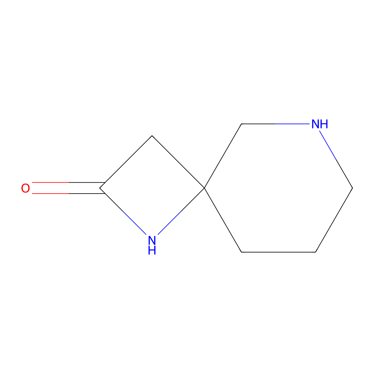 1,6-Diazaspiro[3.5]nonan-2-one molecular structure, CAS 1567085-15-7