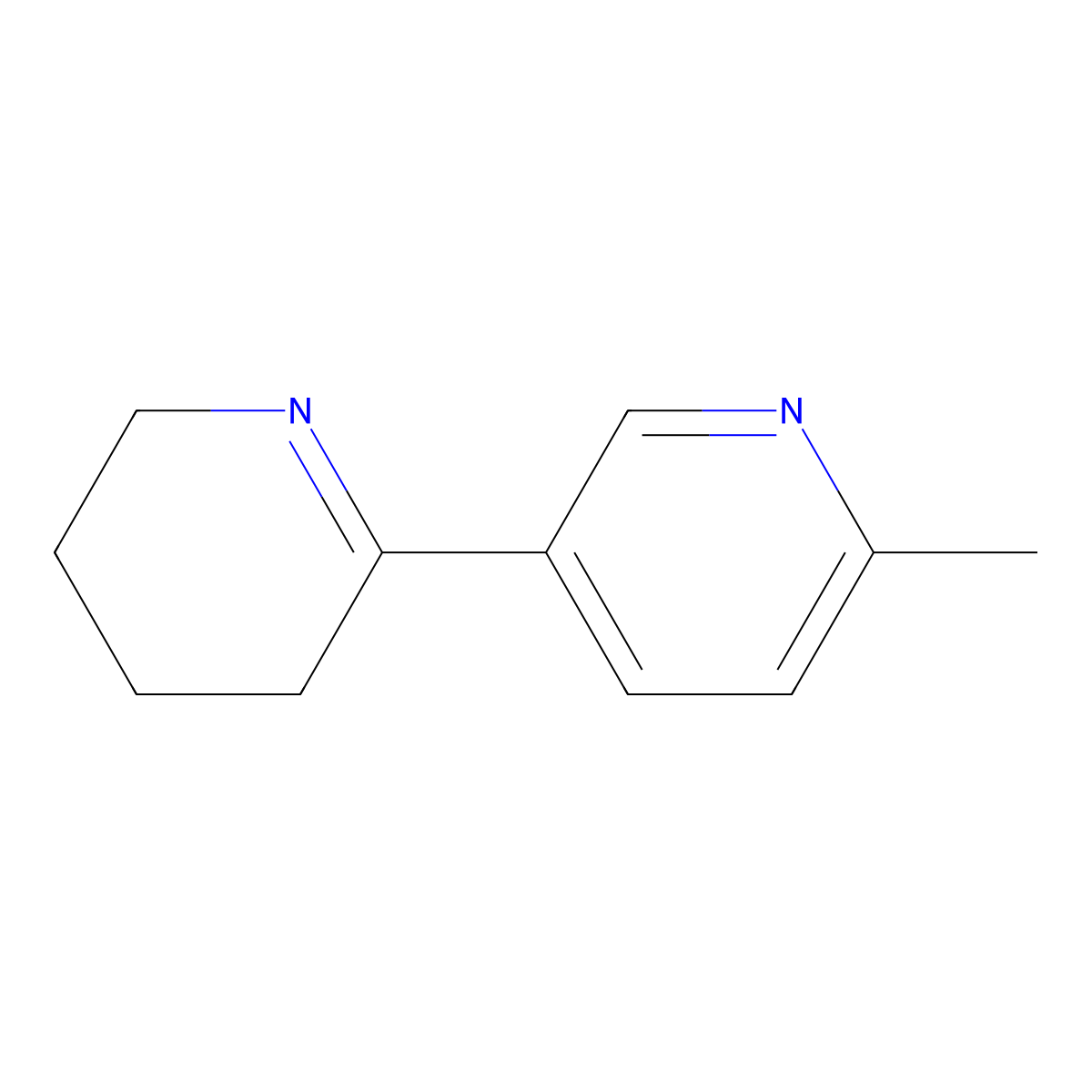6'-Methyl-3,4,5,6-tetrahydro-2,3'-bipyridine molecular structure, CAS 156743-57-6