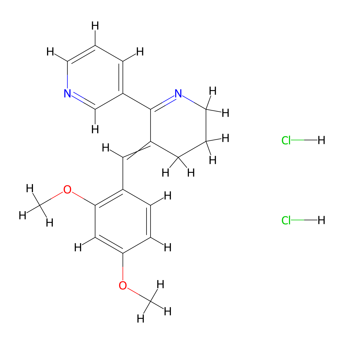 DMXB-Anabaseine molecular structure, CAS 156743-66-7
