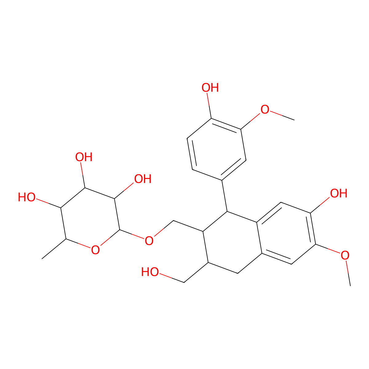 Aviculin molecular structure, CAS 156765-33-2