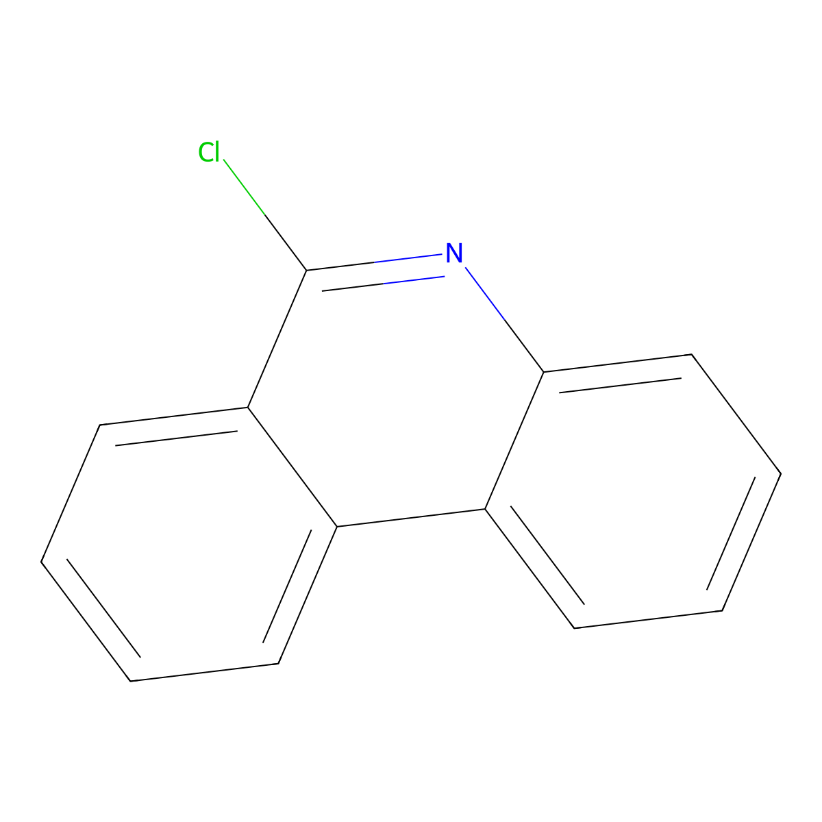 6-Chlorophenanthridine molecular structure, CAS 15679-03-5