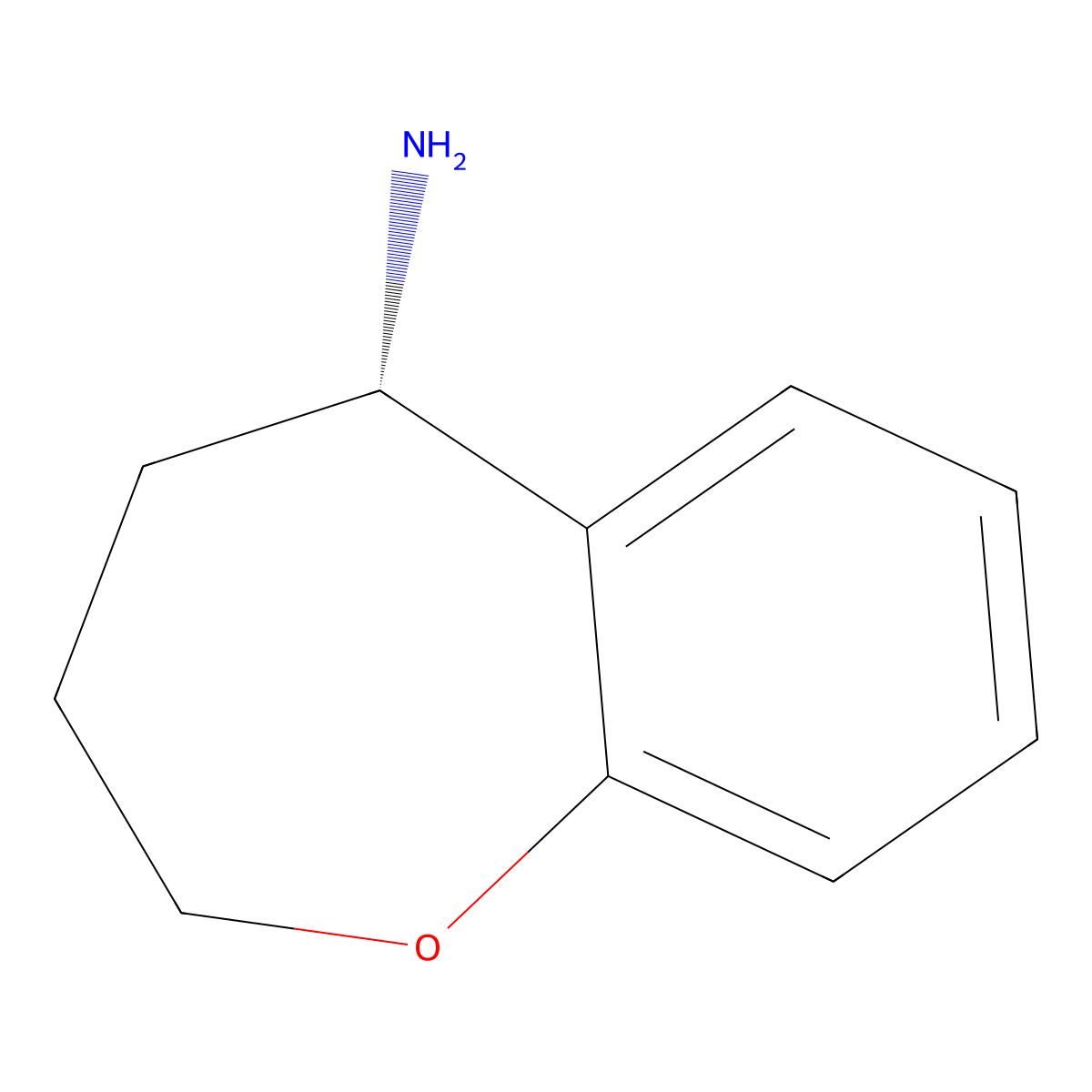 (S)-2,3,4,5-Tetrahydrobenzo[b]oxepin-5-amine molecular structure, CAS 1567921-77-0