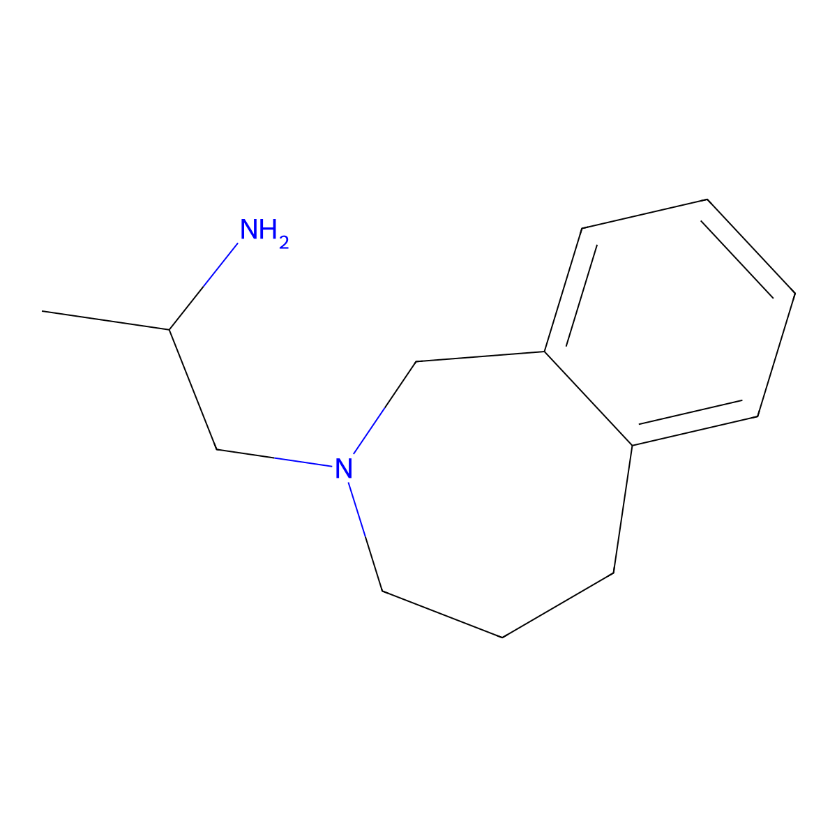 (R)-1-(4,5-dihydro-1h-benzo[c]azepin-2(3h)-yl)propan-2-amine molecular structure, CAS 1568051-81-9