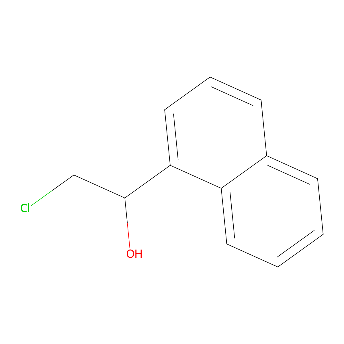 (1S)-2-chloro-1-(naphthalen-1-yl)ethan-1-ol molecular structure, CAS 1568107-67-4