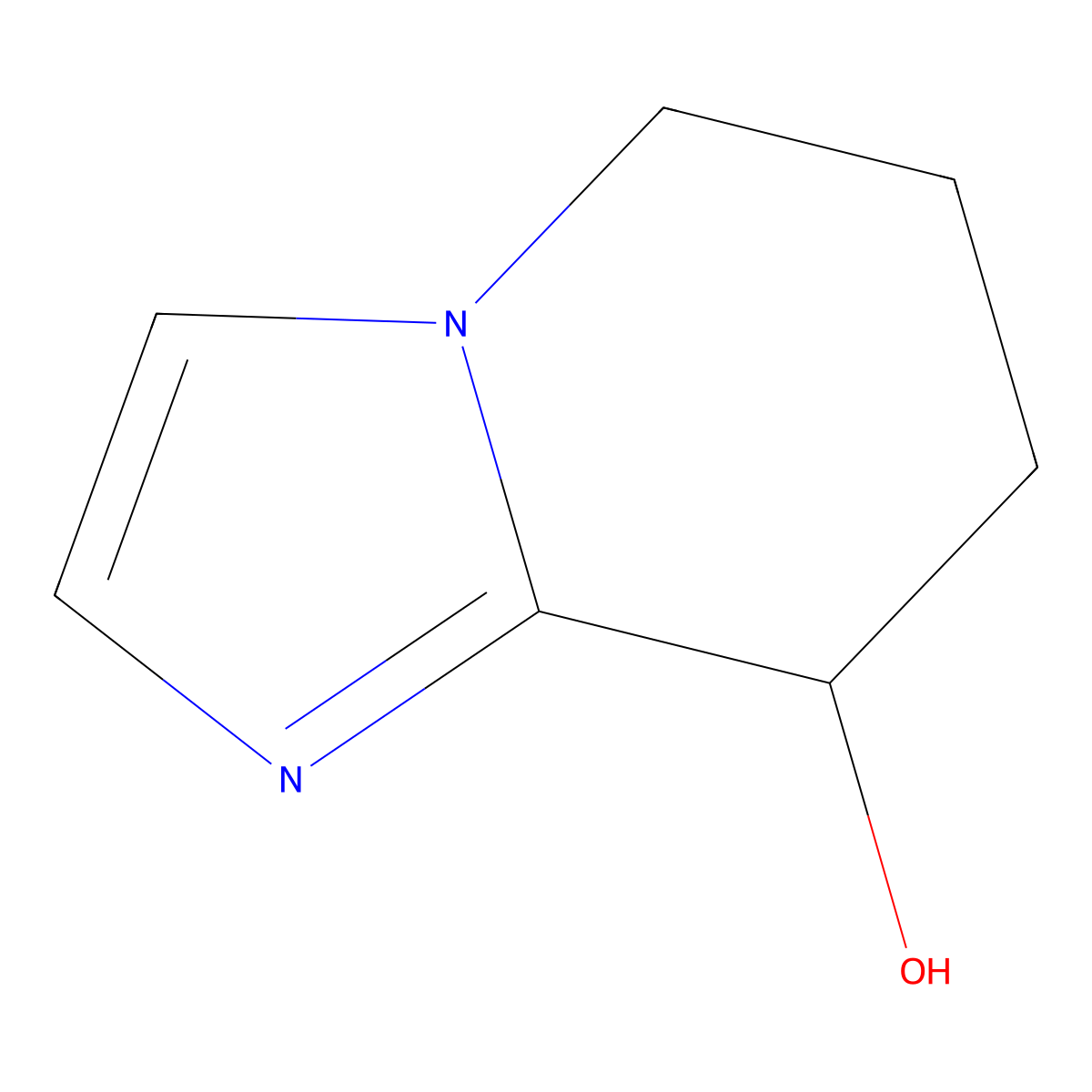 5H,6H,7H,8H-imidazo[1,2-a]pyridin-8-ol molecular structure, CAS 156817-68-4