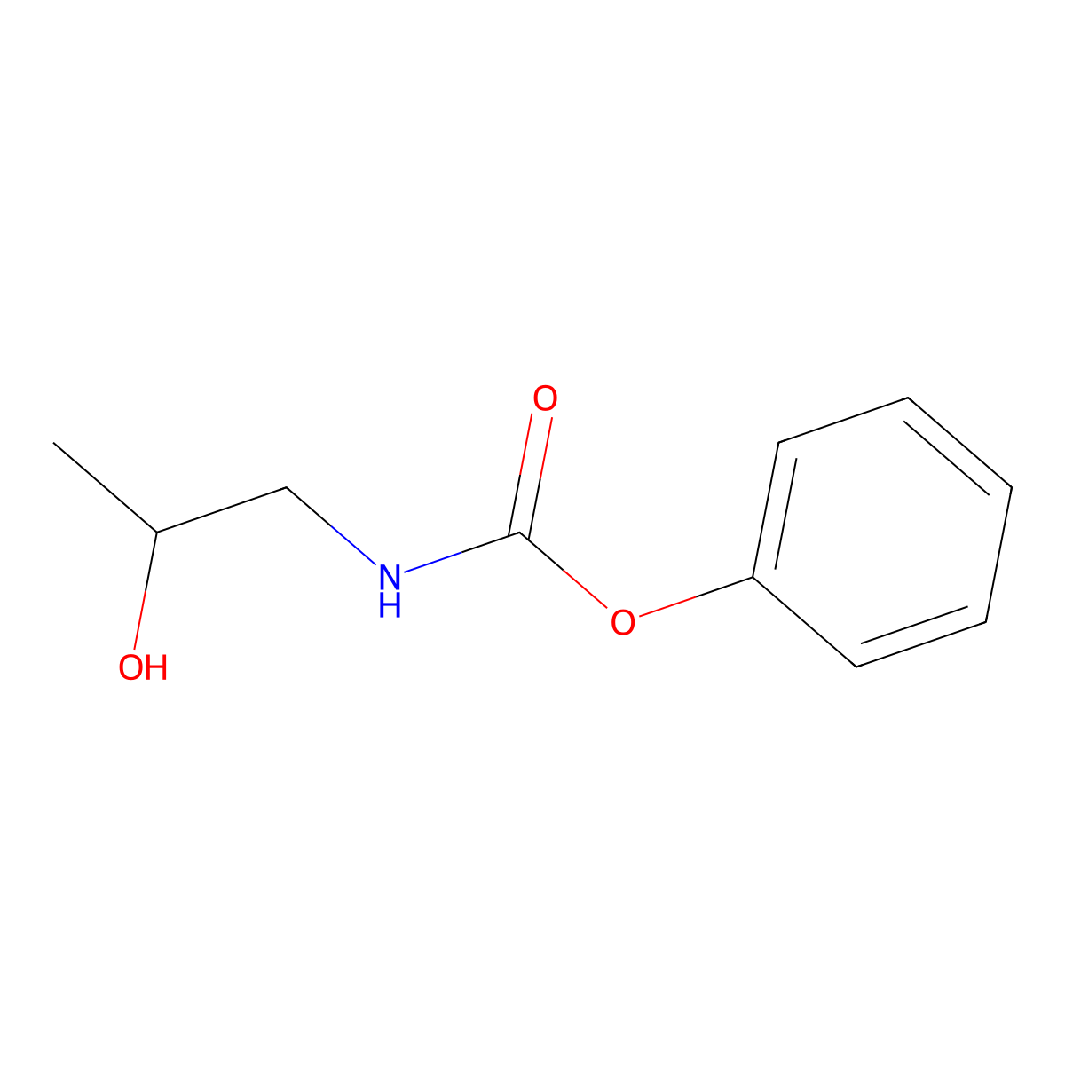 phenyl N-[(2R)-2-hydroxypropyl]carbamate molecular structure, CAS 1568213-36-4