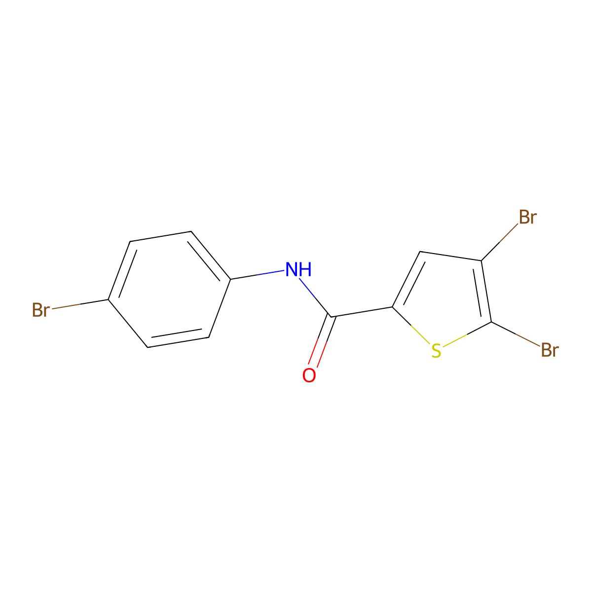 Tibrofan molecular structure, CAS 15686-72-3
