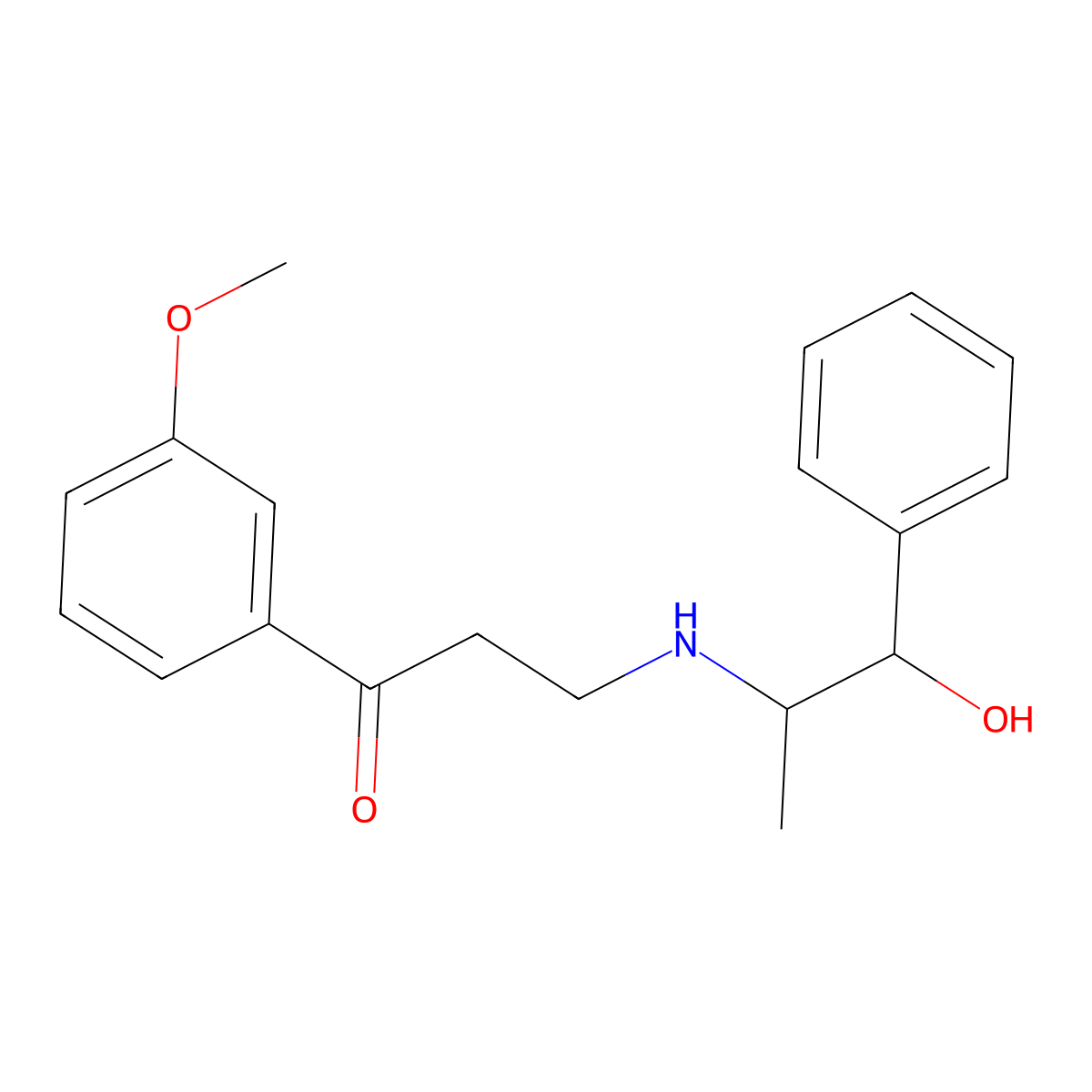 (-)-Oxyfedrine molecular structure, CAS 15687-41-9