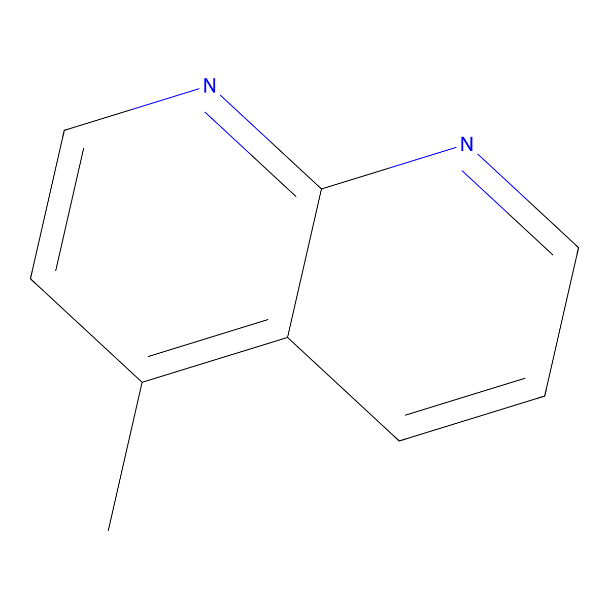 4-Methyl-1,8-naphthyridine molecular structure, CAS 1569-17-1