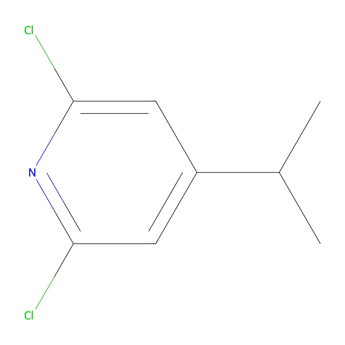 2,6-Dichloro-4-isopropyl-pyridine molecular structure, CAS 1569084-37-2