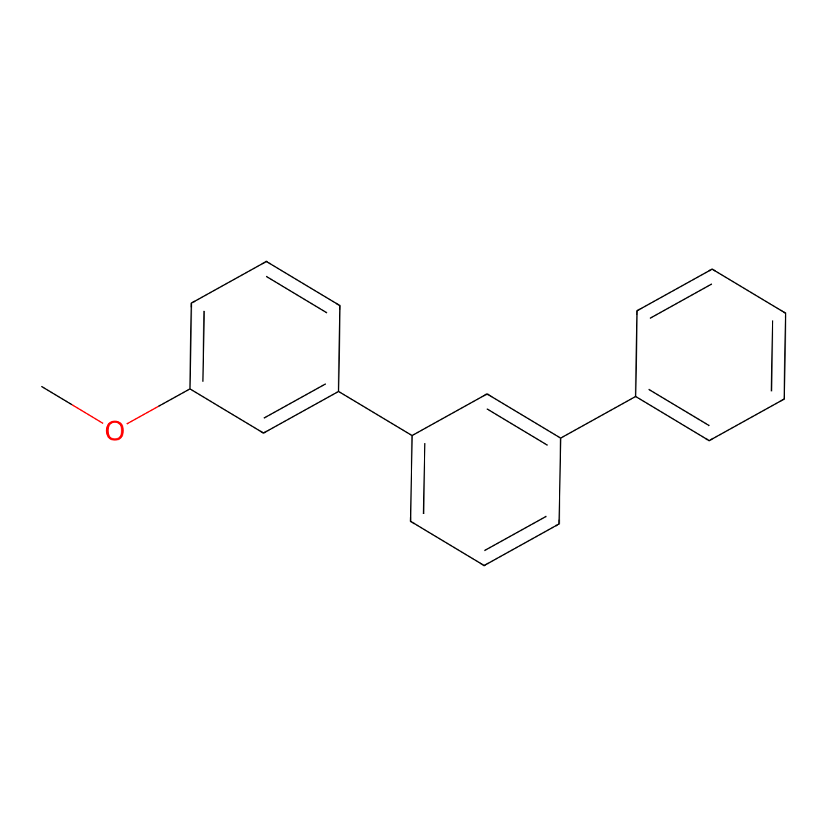 1,1':3',1''-Terphenyl, 3-methoxy- molecular structure, CAS 156941-81-0