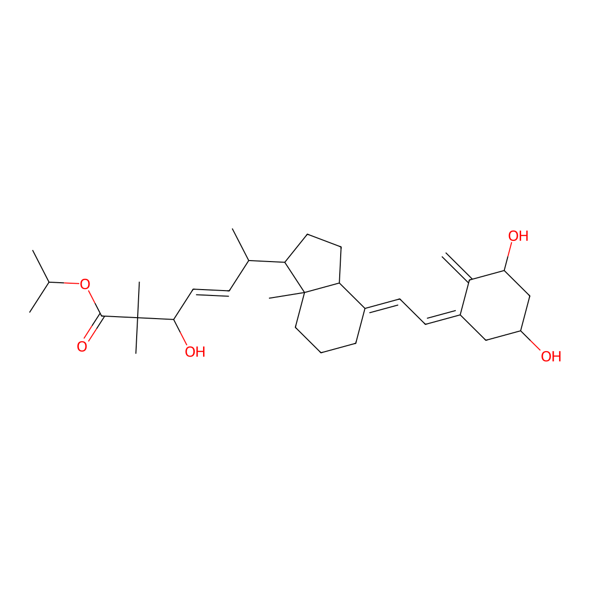 Tisocalcitate molecular structure, CAS 156965-06-9