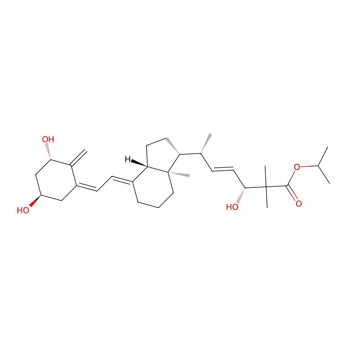 Tisocalcitate molecular structure, CAS 156965-06-9