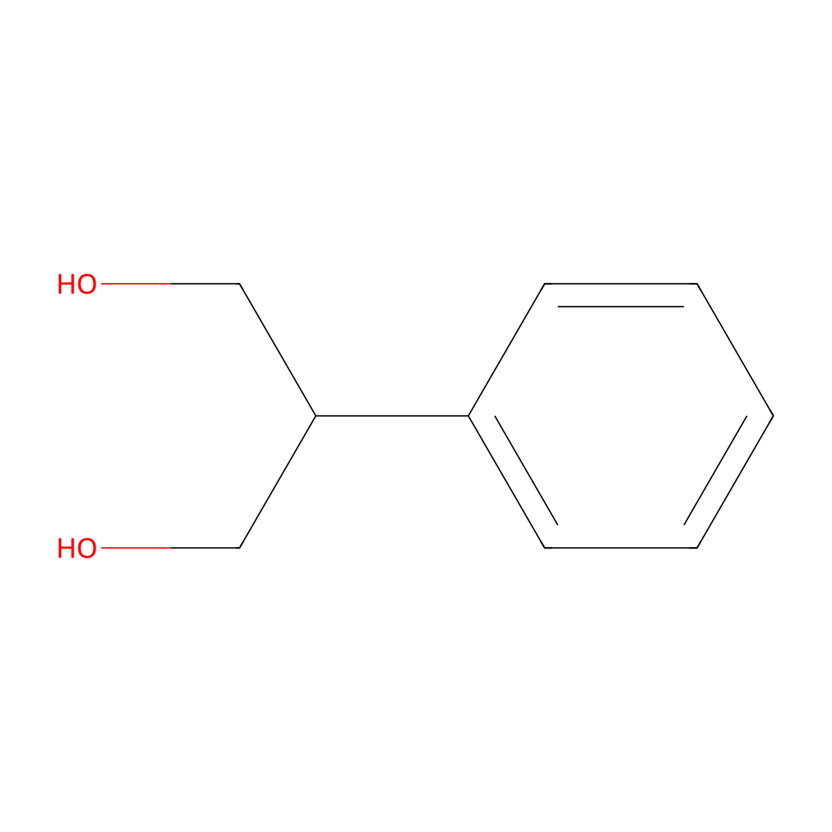 2-Phenyl-1,3-propanediol molecular structure, CAS 1570-95-2
