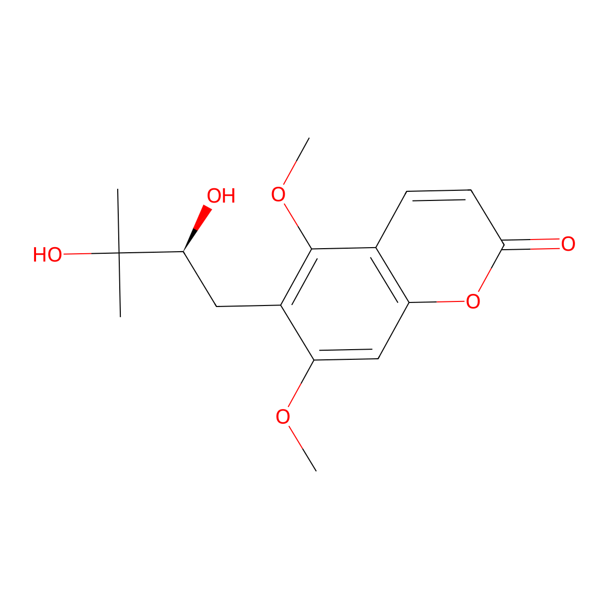 Ent-toddalolactone molecular structure, CAS 1570054-19-1