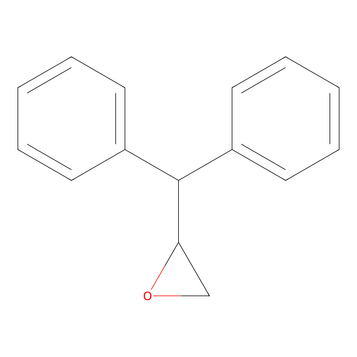 2-(Diphenylmethyl)oxirane molecular structure, CAS 15701-83-4