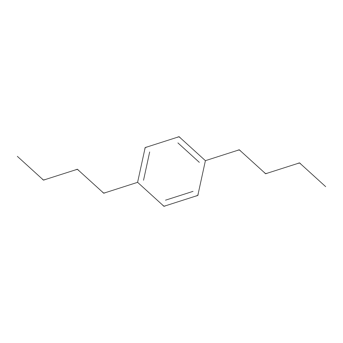1,4-Dibutylbenzene molecular structure, CAS 1571-86-4
