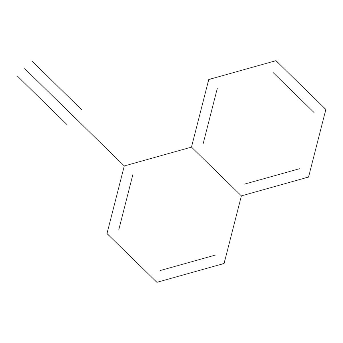1-Ethynylnaphthalene molecular structure, CAS 15727-65-8