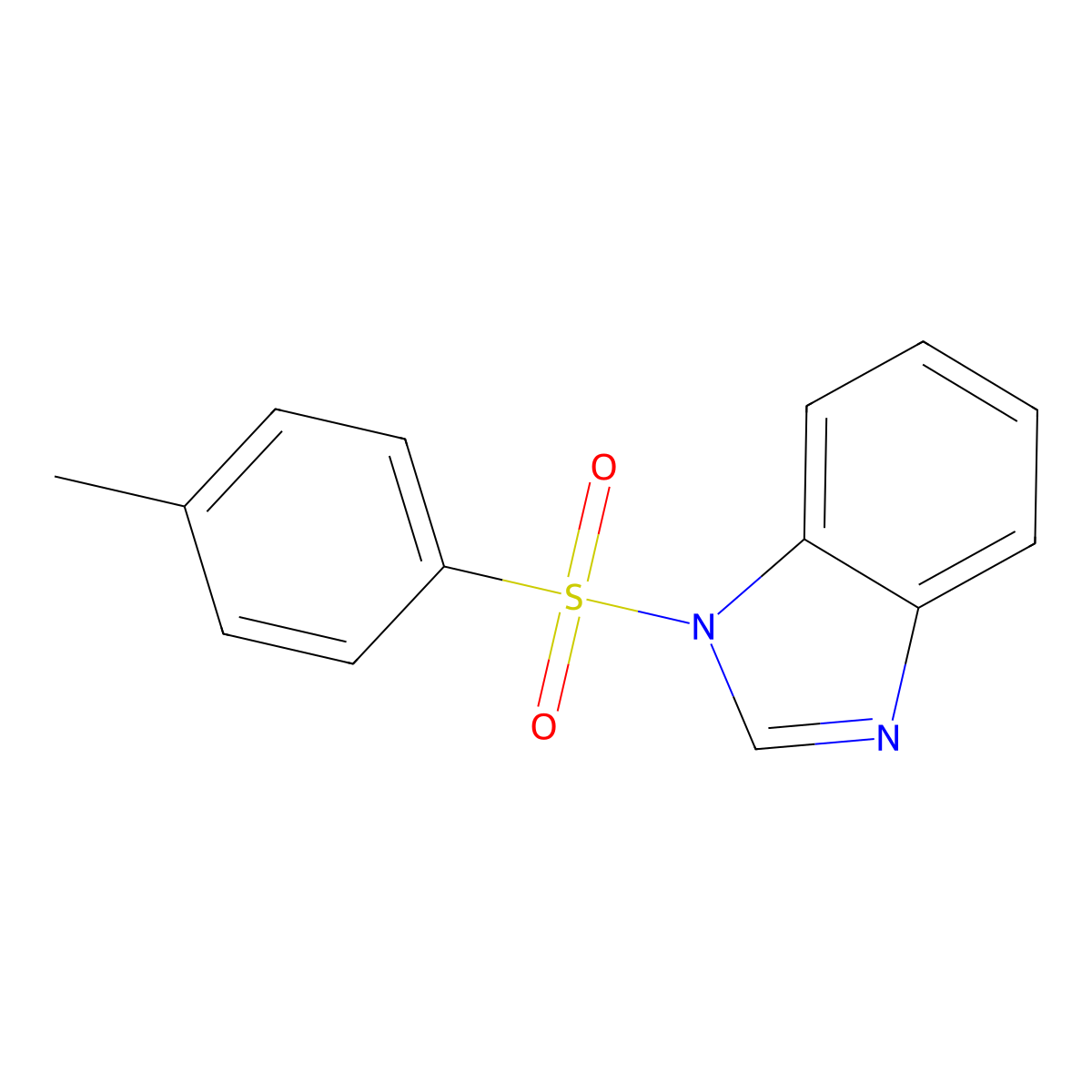 1-(Toluene-4-sulfonyl)-1H-benzoimidazole molecular structure, CAS 15728-44-6